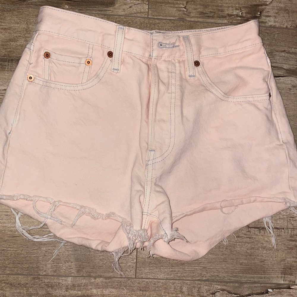 501 HIGH WASTED LEVI SHORTS